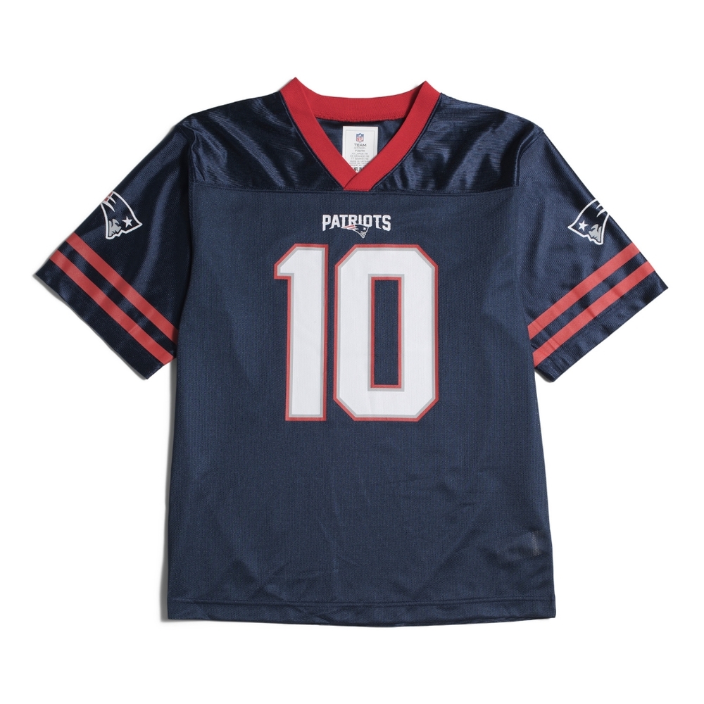 Patriots Jersey, "Jones 10" by NFL Team Apparel , Youth XXL (18), NWT